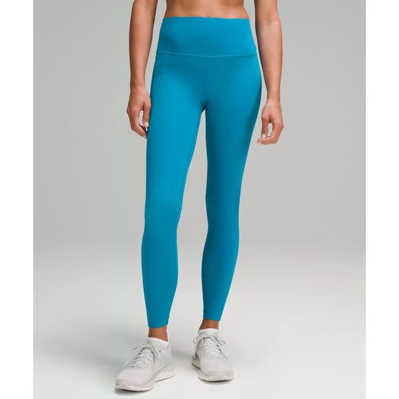 NWT Lululemon Wunder Train High-Rise Tight 28"size 4 Hawaiian Blue - Picture 1 of 7